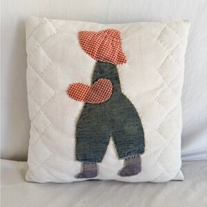 vintage handmade pillow